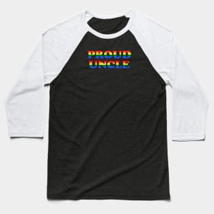 Proud Uncle Baseball T-Shirt